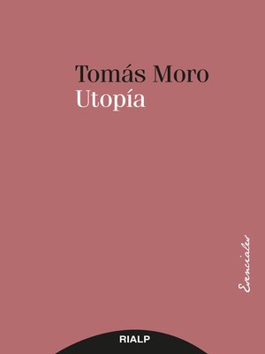 cover image of Utopía